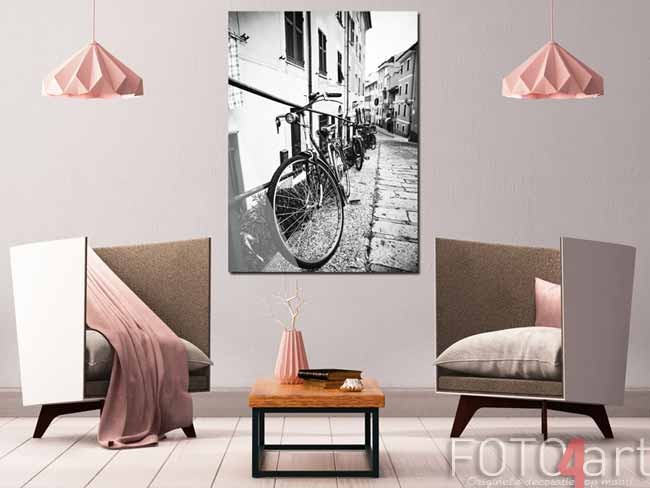 Foto afdrukken plexiglas voor de enthousiaste fietser